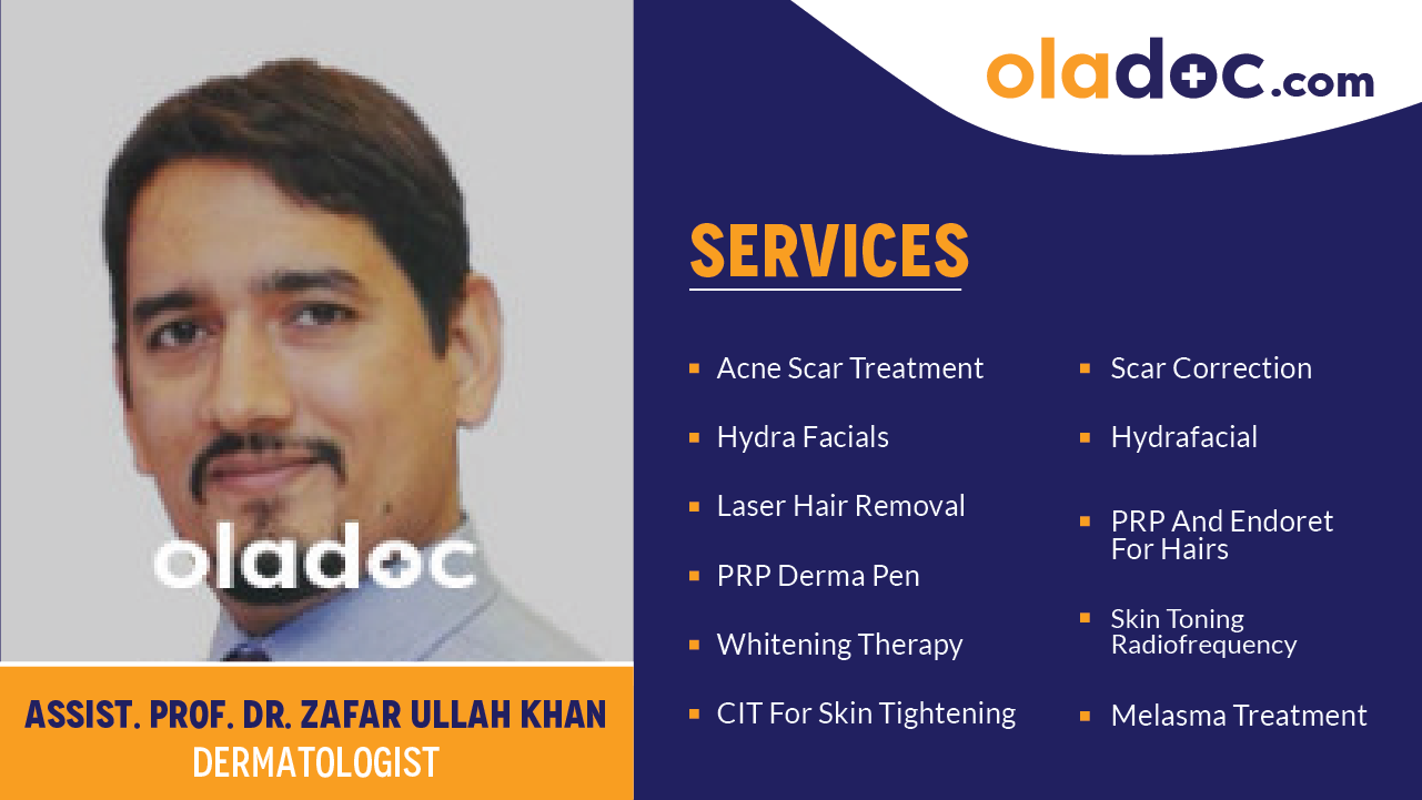 Services provided by Dr.Zafar Ullah Khan